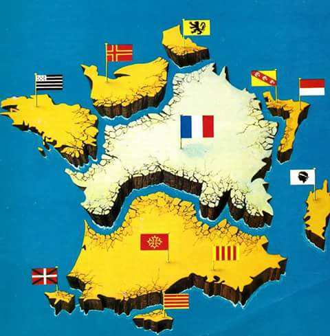 Carte des langues de France